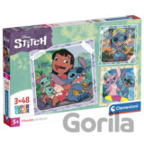 Puzzle Disney Stitch 3x48