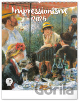 Nástenný kalendár Impressionism 2025