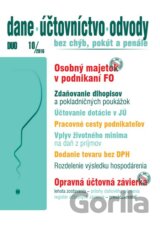 Dane, účtovníctvo, odvody 10/2016