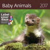 Kalendář nástěnný 2017 - Baby Animals