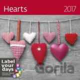 Kalendář nástěnný 2017 - Hearts
