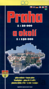 Praha 1:20 000 a okolí 1:150 000