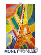 Kalendář 2025 Monet to Klee, nástěnný, 42 x 56 cm