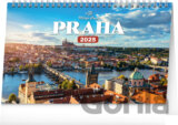 Stolní kalendář Praha 2025 - Miluju Prahu