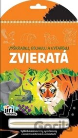 Vyškrabávacie vymaľovanky - Zvieratá