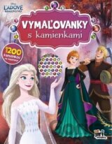 Vymaľovanky s kamienkami - Ľadové kráľovstvo