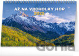 Stolní kalendář Až na vrcholky hor 2025