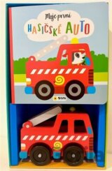 Moje první Hasičské auto - Dárkový box kniha s hračkou