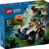LEGO® City 60424 Štvorkolka na prieskum džungle – misia panda červená
