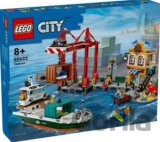 LEGO® City 60422 Prístav s nákladnou loďou