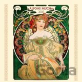 Nástěnný kalendář Alfons Mucha 2025