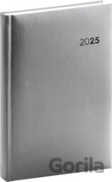 NOTIQUE Denný diár Balacron 2025 - strieborný