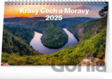 NOTIQUE Stolní kalendář Krásy Čech a Moravy 2025