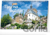 NOTIQUE Stolní kalendář Tipy na výlety 2025