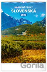 NOTIQUE Nástenný kalendár Národné parky Slovenska 2025