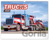 NOTIQUE Nástenný kalendár Trucks 2025