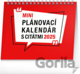 NOTIQUE Stolový Mini Plánovací kalendár s citátmi 2025