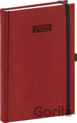 NOTIQUE Denný diár Diario 2025 (bordový)