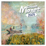 NOTIQUE Nástenný poznámkový kalendár Claude Monet 2025