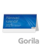 Plánovací kalendář modrý 2025 - stolní kalendář