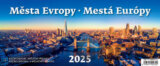 Města Evropy 2025 - stolní kalendář