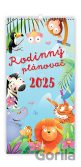 Rodinný plánovač 2025 - nástěnný kalendář