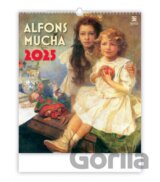 Alfons Mucha 2025 - nástěnný kalendář