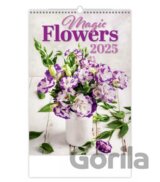 Nástěnný kalendář Magic Flowers 2025