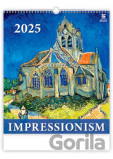 Nástěnný kalendář Impressionism 2025