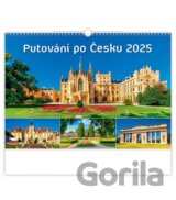 Putování po Česku 2025 - nástěnný kalendář