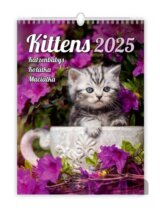 Nástěnný kalendář Koťátka 2025