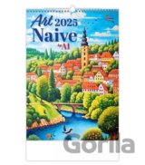 Art Naive by Al 2025 - nástěnný kalendář