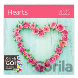 Hearts 2025 - nástěnný kalendář