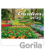 Nástěnný kalendář Gardens 2025