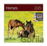 Nástěnný kalendář Horses 2025