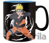 Keramický hrnček Naruto Shippuden: Naruto a Kuram