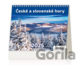 České a slovenské hory 2025 - stolní kalendář