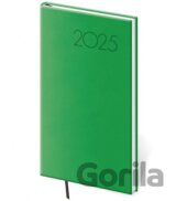 Diář 2025 Print Pop týdenní kapesní světle zelená