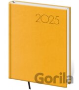 Diář 2025 Print Pop denní B6 žlutá