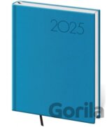 Diář 2025 Print Pop denní B6 světle modrá