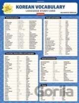 Korean Vocabulary Language Study Card