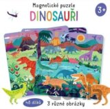Magnetické puzzle: Dinosauři