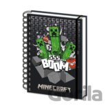Zápisník Minecraft 3D - Boom