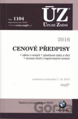 Úplné Znění 1104 Cenové předpisy 2016