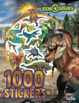1000 samolepek v sešitu: Dinosauři