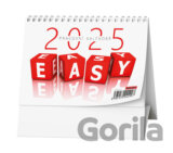 Pracovní kalendář EASY 2025 - stolní kalendář