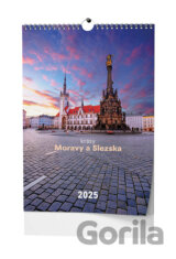 Krásy Moravy a Slezska 2025 - nástěnný kalendář