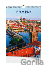 Praha 2025 - nástěnný kalendář