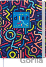 Týdenní diář 2025 Student kapesní Tvary