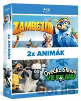 Kolekce Animák: Ovečka Shaun ve filmu + Zambezia 3D (2 x Blu-ray)